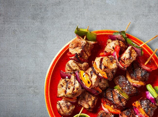 Ready for you - Pork Kabobs With Vegetables